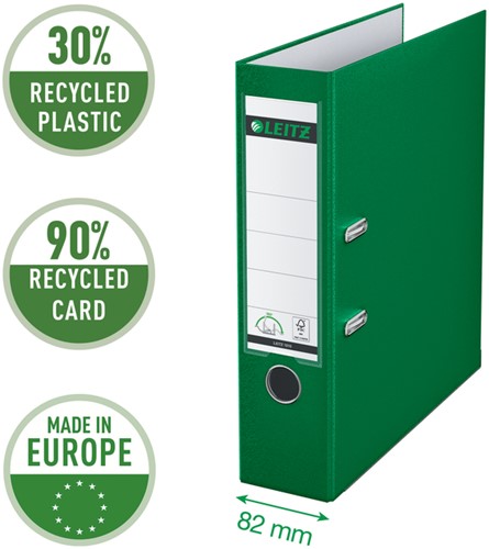 Ordner Leitz A4 80mm groen-3