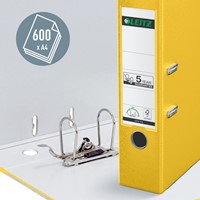 Ordner Leitz A4 80mm geel-1