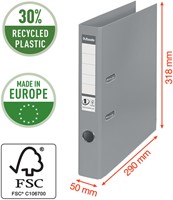 Ordner Esselte Vivida A4 50mm rood 624072-3