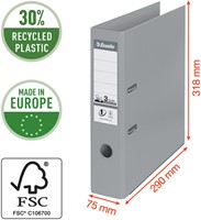 Ordner Esselte Vivida A4 75mm zwart 811370-3