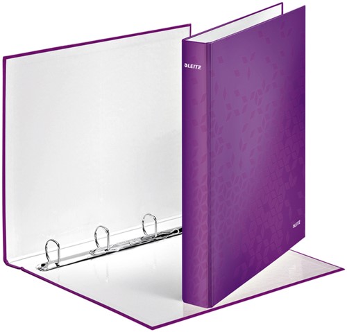 Ringband Leitz WOW 4242 4rings A4 25mm paars-2