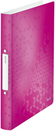 Ringband Leitz WOW 4257 2rings A4 25mm roze