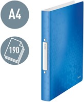 Ringband Leitz WOW 4257 2rings A4 25mm blauw-3
