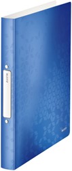Ringband Leitz WOW 4257 2rings A4 25mm blauw