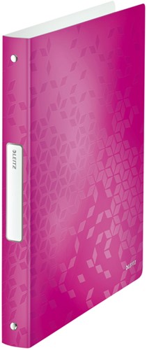 Ringband Leitz WOW 4258 4rings A4 25mm roze