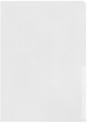 Insteekmap L-model Leitz Premium 0.13mm PP A4 transparant 100 stuks