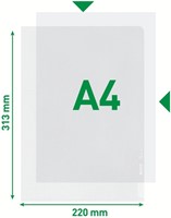 Insteekmap L-model Leitz Premium 0.13mm PP A4 transparant 100 stuks-7