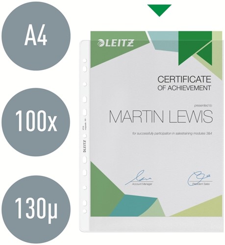 Showtas Leitz premium A4 PP ds/100-3