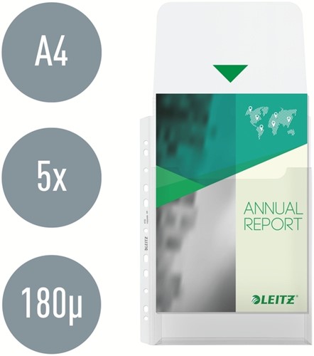 Showtas Leitz premium A4 PP expansievouw pk/5-2