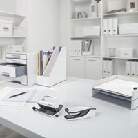 Ringband Leitz WOW A4 4-rings D-mechaniek 25mm karton wit-2