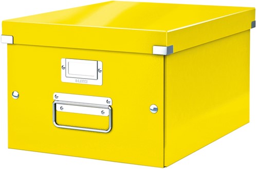 Opbergbox Leitz Click & Store A4 geel