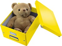 Opbergbox Leitz Click & Store A4 geel-2
