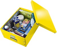 Opbergbox Leitz Click & Store A3 geel-2