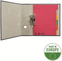 Tabbladen A4 6-tabs 4g. karton Leitz 4350-9