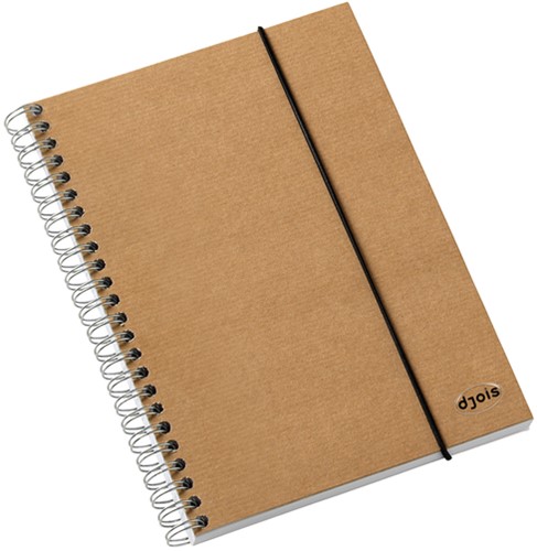 Notitieboek Multo Kraft A5 140blz spiraal lijn