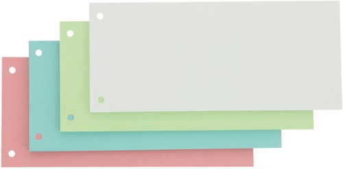 Scheidingsstrook Oxford smal 240x105mm 190gr assorti