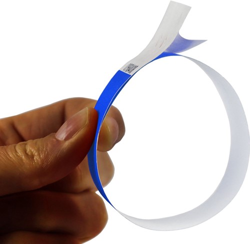 Polsband Combicraft tyvek blauw pk/100-2