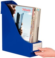Tijdschriftencassette Leitz 2425 A4 blauw-2
