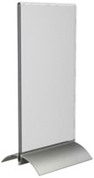 Kaarthouder Europel 1/3 A4 T-standaard acryl aluminium-2
