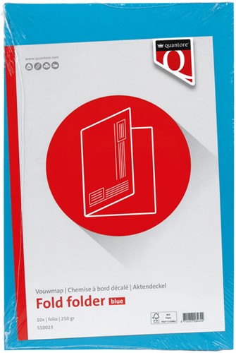 Dossieromslag folio zichtrand blauw-2