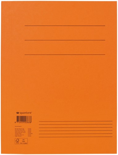 Dossiermap A4 oranje Quantore