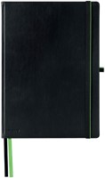 Notitieblok Leitz complete hardcover A4 lijn zwart