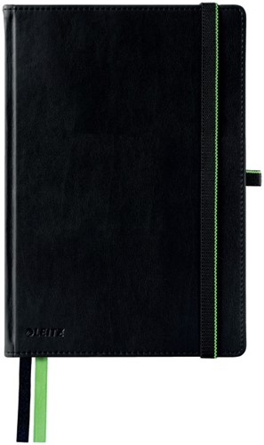 Notitieblok Leitz complete hardcover A5 lijn zwart
