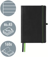 Notitieblok Leitz complete hardcover A5 lijn zwart-2