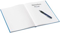 Notitieboek Leitz WOW A4 lijn blauw-2