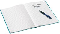 Notitieboek Leitz WOW A4 lijn ijsblauw-2