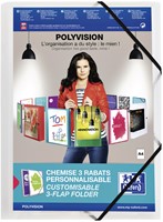 Elastomap Elba A4 Polyvision inclusief insteektas transparant