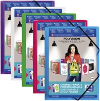 Elastomap Elba A4 Polyvision inclusief insteektas transparant-2