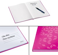 Notitieboek Leitz WOW A5 lijn roze-2