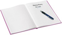Notitieboek Leitz WOW A5 lijn roze-2