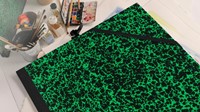 Tekenmap Canson Studio 32X45CM 2 elastiek groen-3