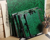 Tekenmap Canson Studio 32X45CM 2 elastiek groen-1
