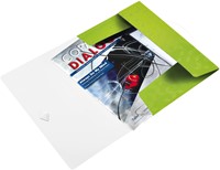 Elastomap Leitz WOW 3-kleps A4 PP groen-2