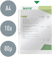 Showtas Leitz 4734 A4 4R PVC 0.08mm glad ds/100-3