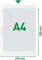 Showtas Leitz 4704 A4 4R PP 0.10mm nerf ds/100-6