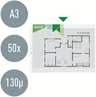 Showtas Leitz 4723 A3 4R PP 0.12mm nerf met inleg ds/50-7