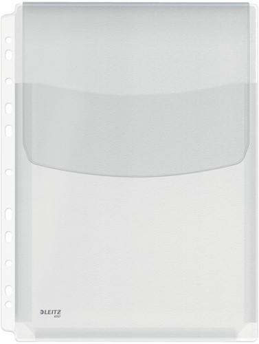 Showtas Leitz harmonica met klep boven A4 PVC pk/5