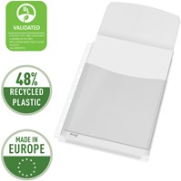 Showtas Leitz harmonica met klep boven A4 PVC pk/5-11