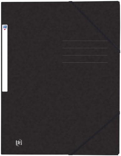 Elastomap Oxford Top File+ A4 zwart