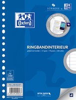 Interieur Oxford A5 17-rings lijn 100 vel