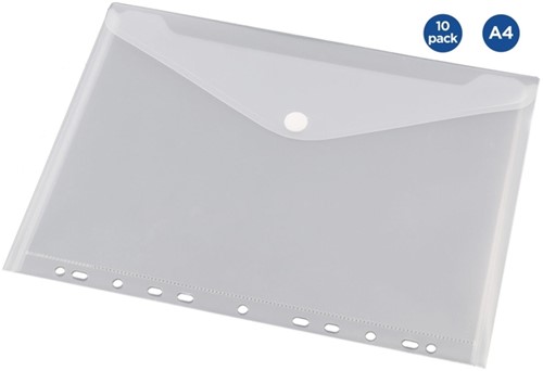 Enveloptas HF2 ringbandpocket A4 wit-2