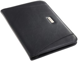 Schrijfmap A4 Excellent de luxe lederlook rits