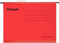Hangmappen Esselte Classic A4 V-bodem rood