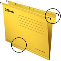 Hangmappen Penda Folio V geel-1