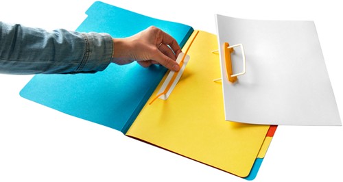 Sorteermap Secolor sixtab blauw-3