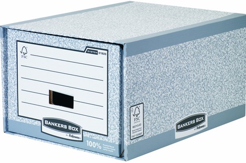 Archieflade Fellowes System A4 grijs